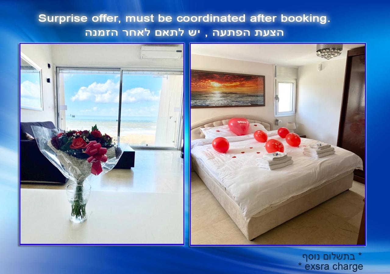 Apartamento Ha-aliya Sea View Nahariya Exterior foto